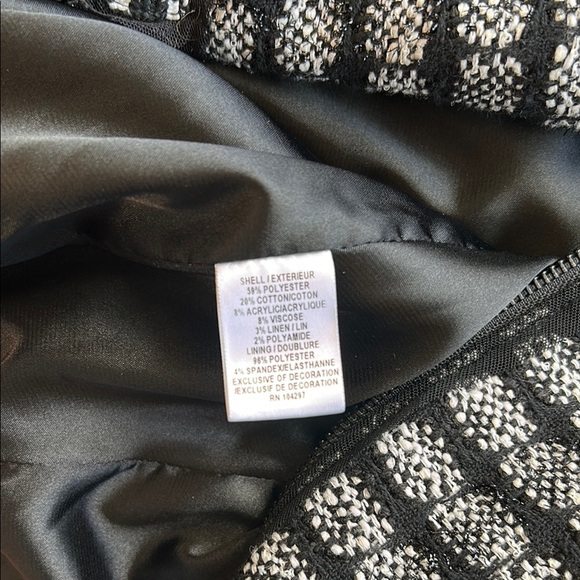Molly Black and White Tweed Jacket | 8 - Picture 5 of 5